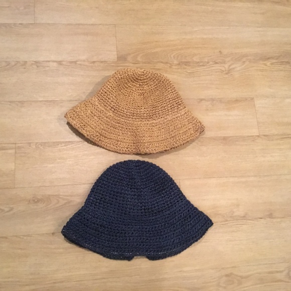 Women’s Foldable Straw Sun Hats With Bow - Picture 7 of 10